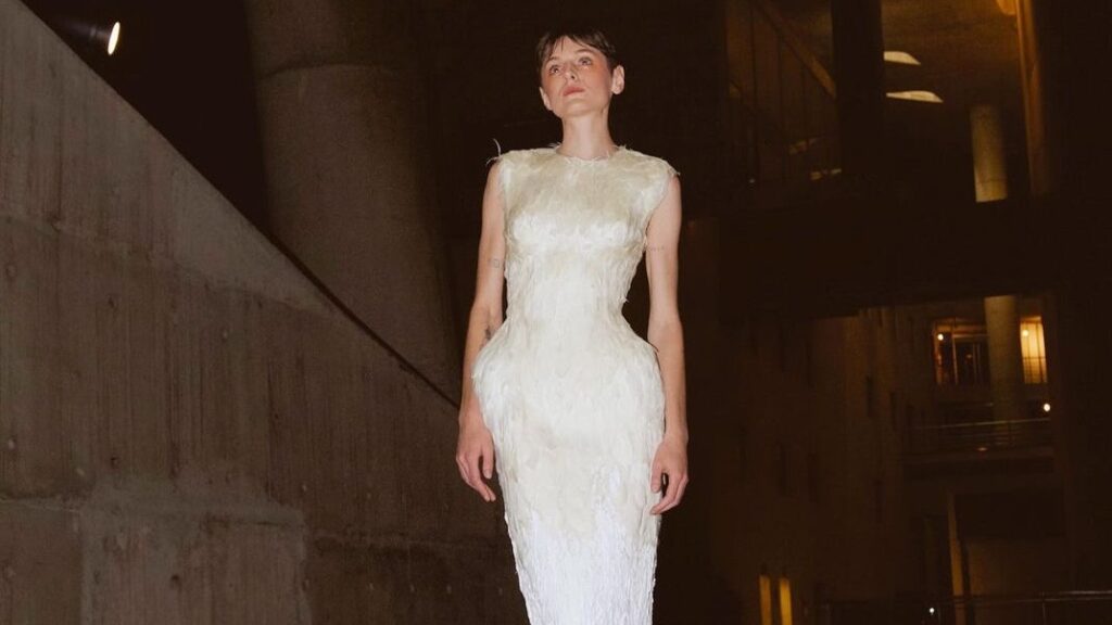 The Best Look of 2024 Is Emma Corrin as a Fallen Angel