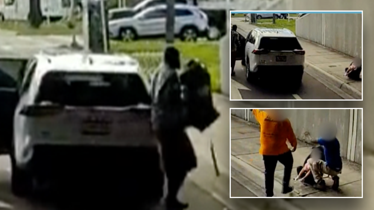 Footage from carjacking in Florida