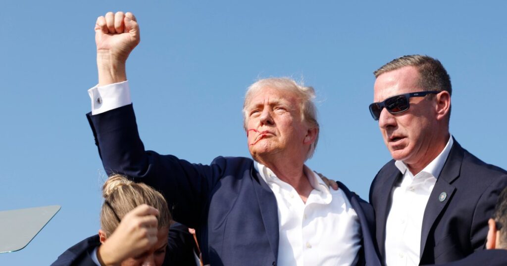 Donald Trump Rushed Off Stage at Rally Following Gunshots