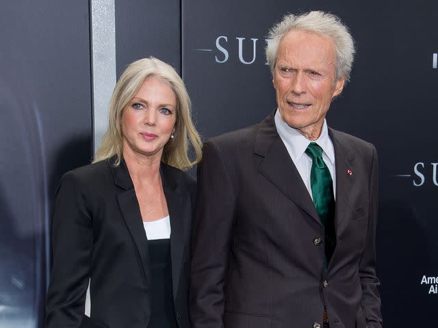 Roy Rochlin/FilmMagic Christina Sandera and Clint Eastwood in New York City on Sept. 6, 2016