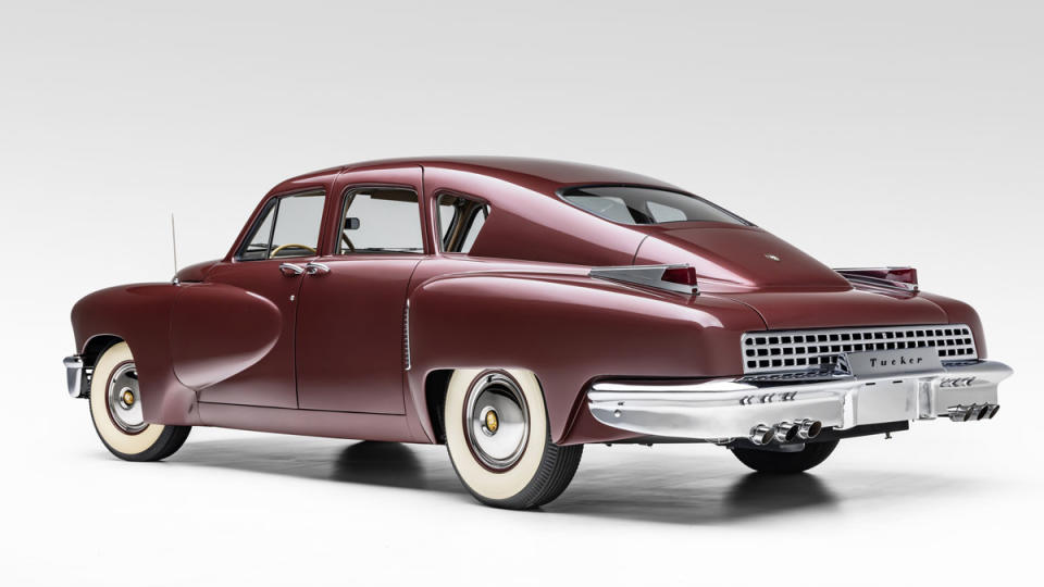 A 1948 Tucker '48 once owned by director George Lucas.