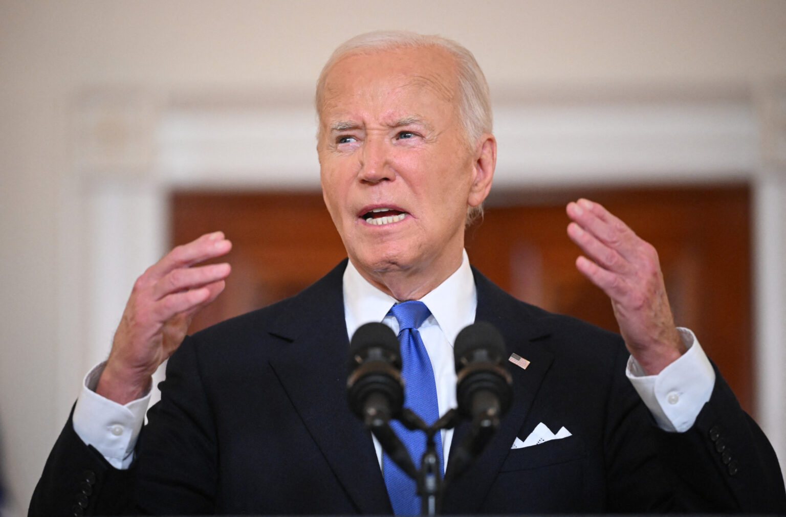 Joe Biden Avoids Question About His Future as He Blasts Supreme Court