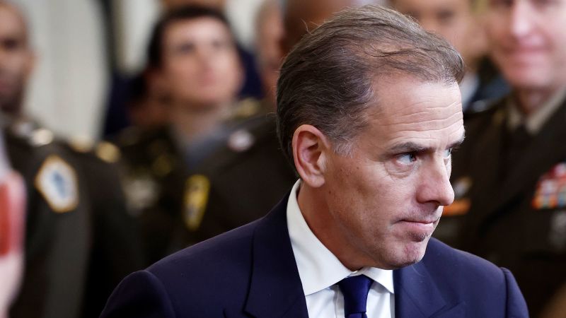 Hunter Biden drops request for new gun trial