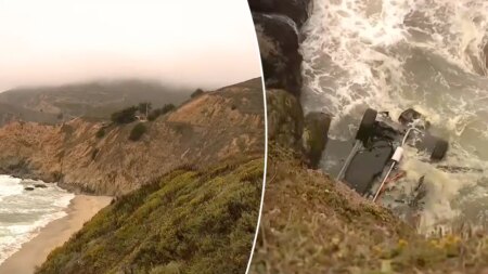 Car plunges over California’s Devil’s Slide cliff, 3 victims identified