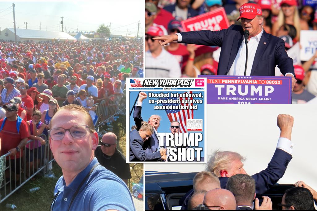 I was yards from the stage during the attempted Trump assassination — this is what it was like to witness history