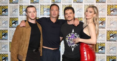 Pedro Pascal Shares Sweet Video of ‘Fantastic Four’ Cast Hugging Before Making Comic-Con Debut