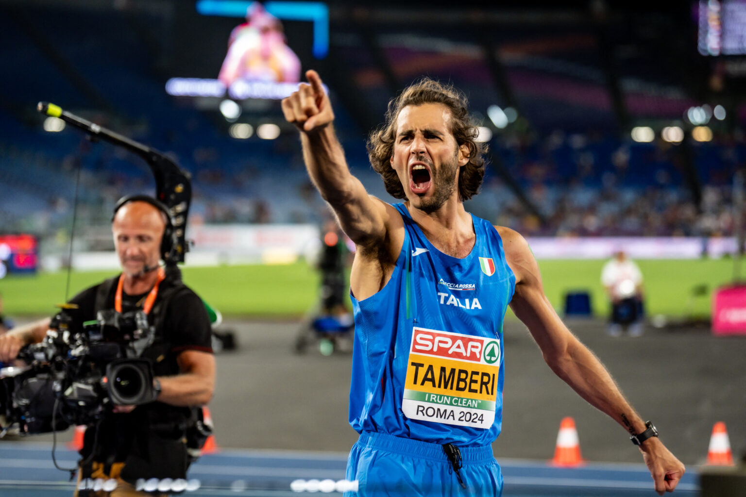 Gianmarco Tamberi Offers Epic Apology to Wife After Olympics Opening Ceremony