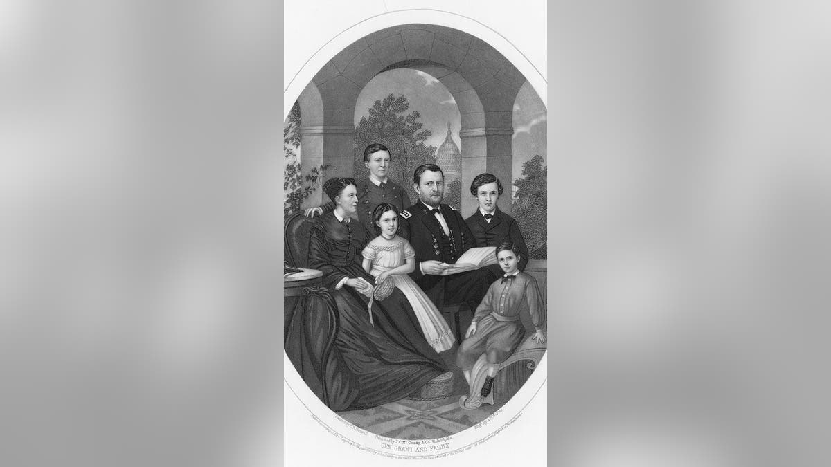 Ulysses S. Grant and family