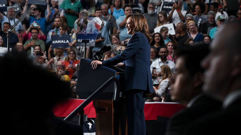 Kamala Harris: How her warp-speed campaign launch has changed the 2024 race