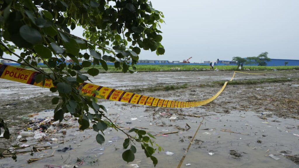 Terror, chaos as India stampede kills 121