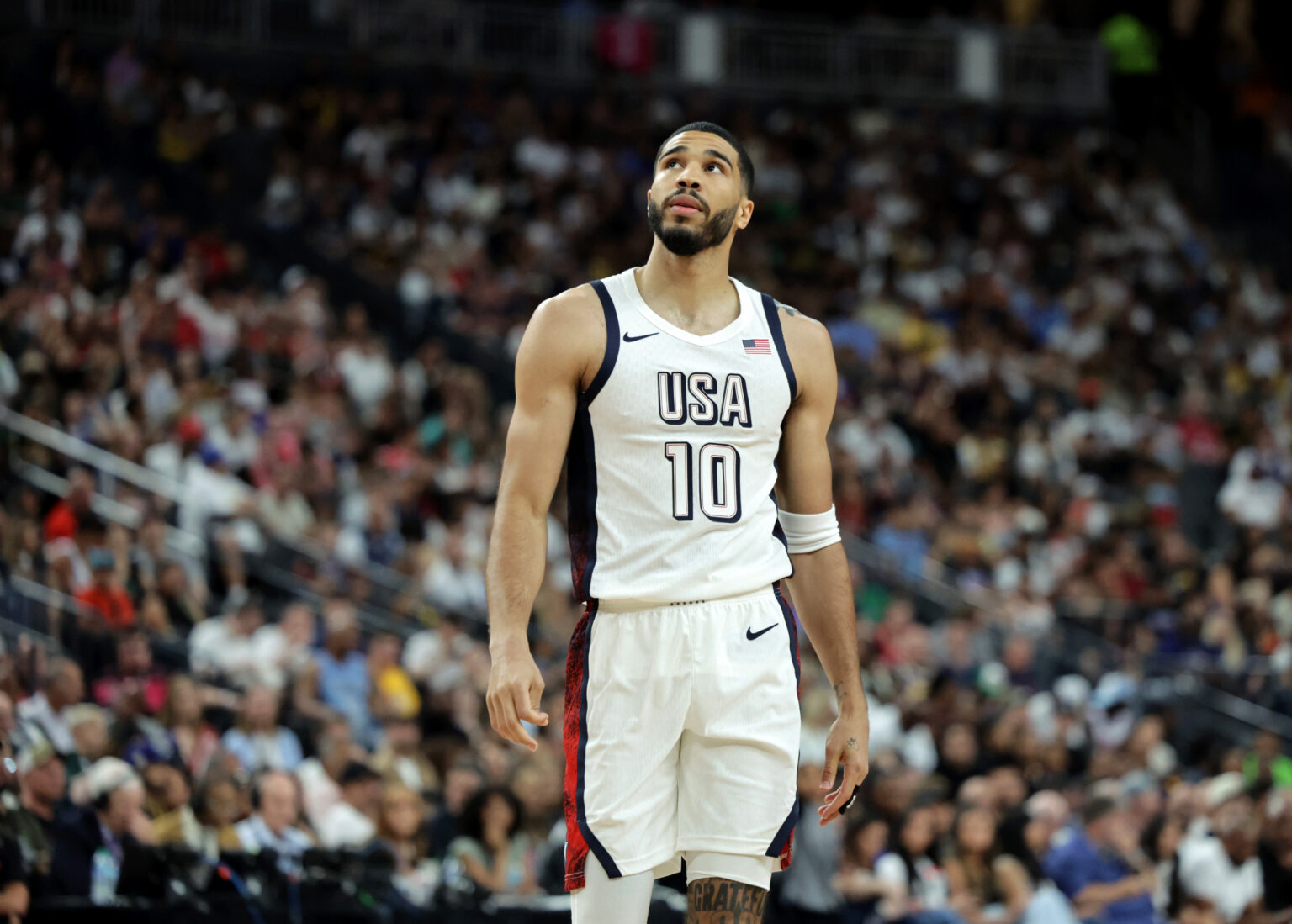 Jayson Tatum Responds to Not Playing in USA Basketball Men’s National Team Olympics Opener