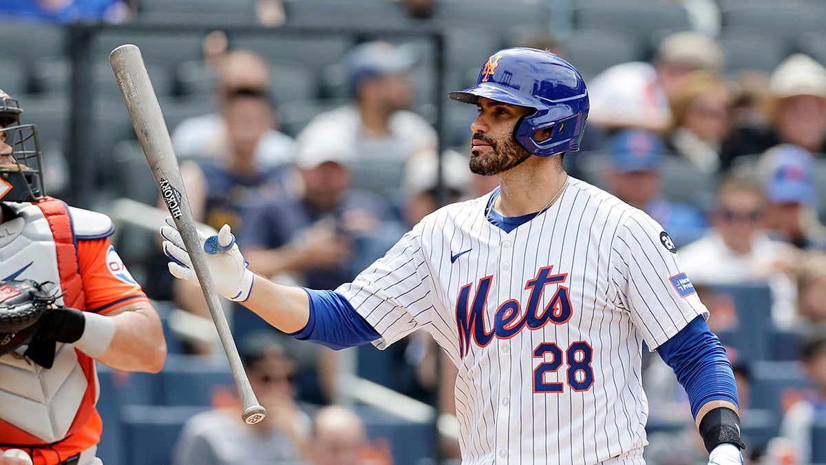 JD Martinez after strikeout