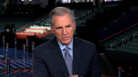 Video: McCarthy reacts to Gaetz trolling him during RNC interview: ‘He looks very unhinged’
