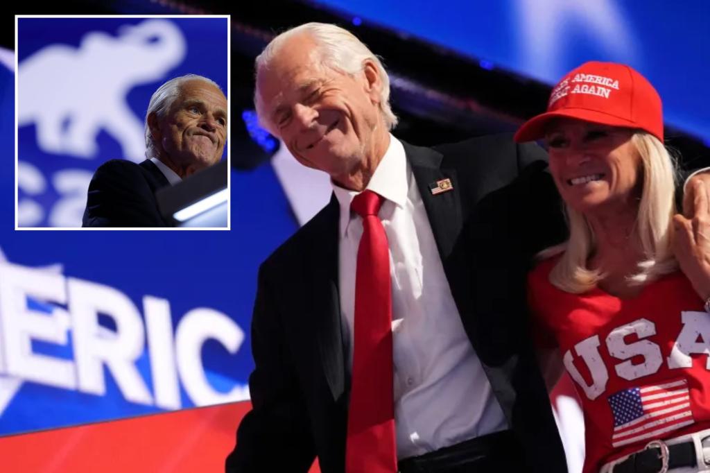 Fresh out of prison, ex-Trump adviser Peter Navarro tells Republicans the Dems are coming for ‘you’ and ‘your kids’ at RNC
