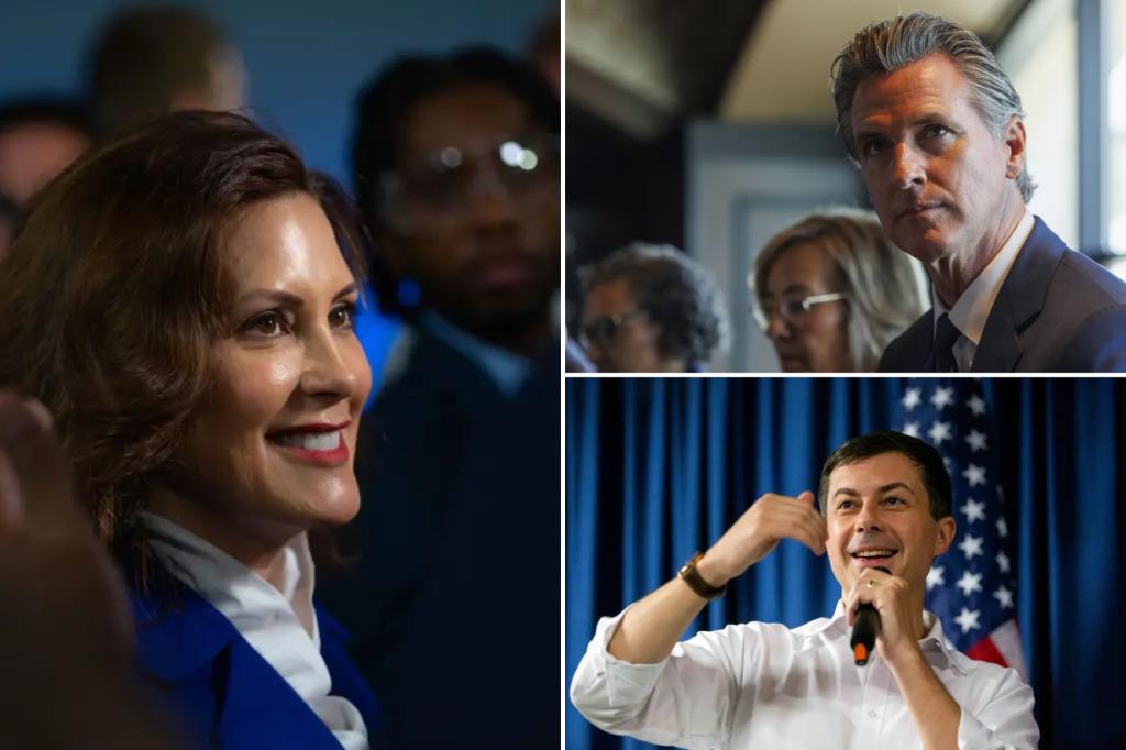 Biden back-up candidates including Whitmer, Buttigieg and Newsom sound off about president’s historic decision
