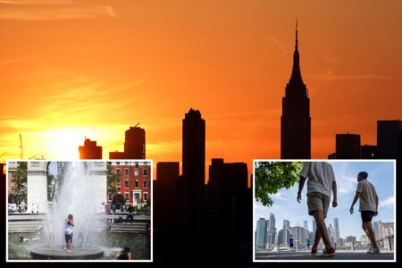NYC real-feel temps could hit 110 degrees this week: ‘Very steamy kind of sticky air’