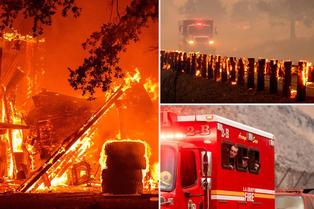 California wildfire explodes in size with no sign of stopping, scalding 307K acres