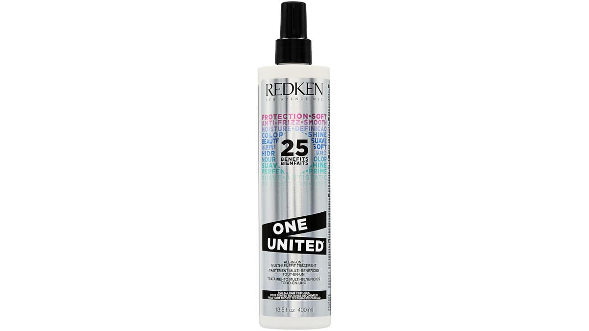 This leave-in conditioner is also a heat protectant.