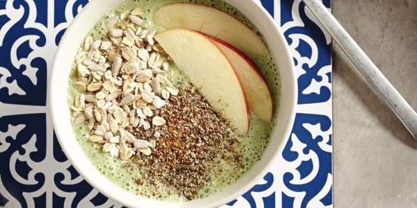 Green Banana Smoothie Bowl