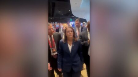 Video shows GOP senators chasing Secret Service director at RNC