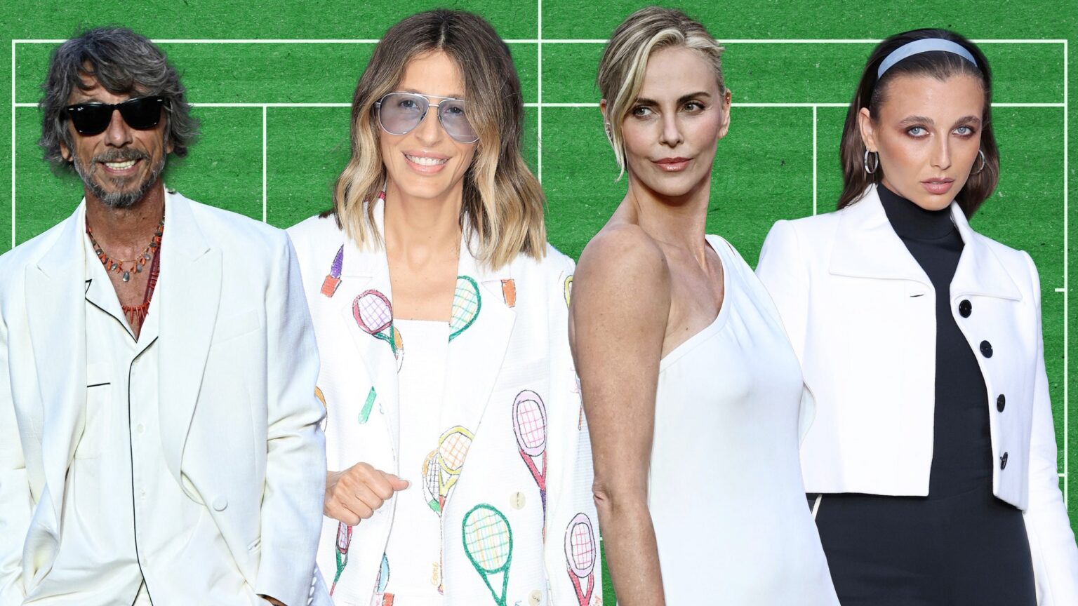 The Best Tennis White Looks From the Prelude to the 2024 Olympic Games