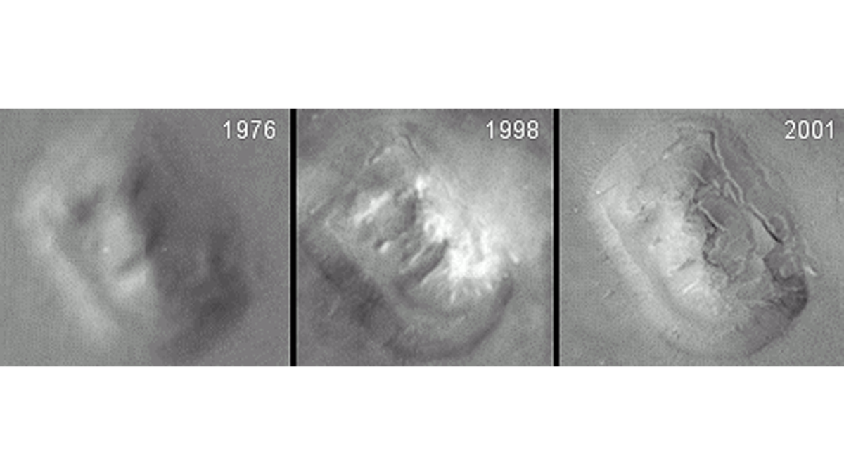Face on Mars progression