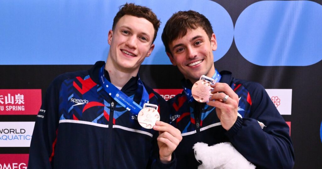 Olympian Tom Daley Reveals the NSFW Gift He Knitted for Diving Partner Noah Williams