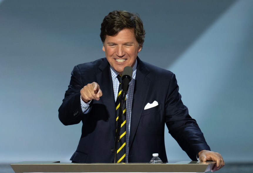 Donald Trump officially accepts the Republican presidential nomination on stage on the fourth day of the Republican National Convention at the Fiserv Forum on July 18, 2024 in Milwaukee, Wisconsin.