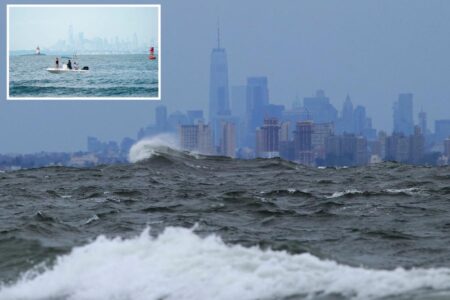 NYC man dragged by currents for about 5 miles — from Queens to NJ
