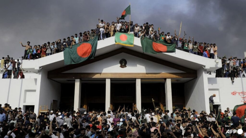 Bangladesh PM Sheikh Hasina flees as protesters storm palace, army says interim government to be formed