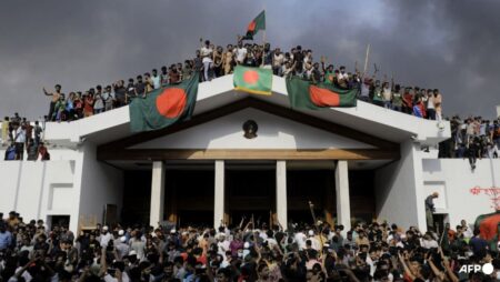 Bangladesh PM Sheikh Hasina flees as protesters storm palace, army says interim government to be formed