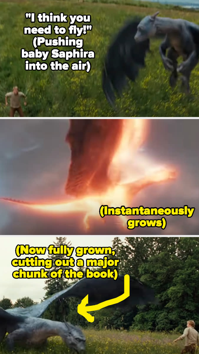 Screenshots from "Eragon"