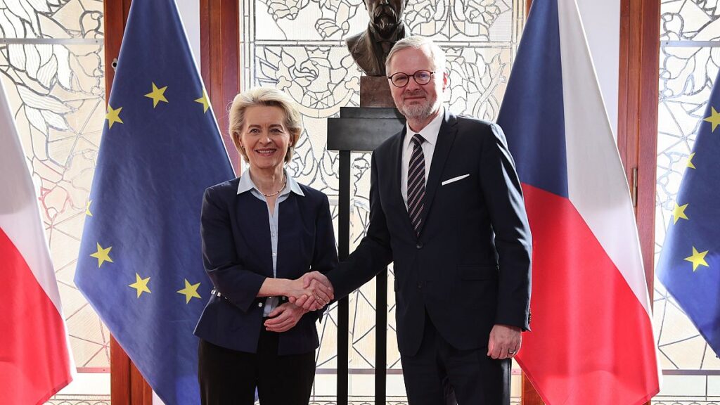 Fiala meeting heralds an uneasy few weeks for von der Leyen