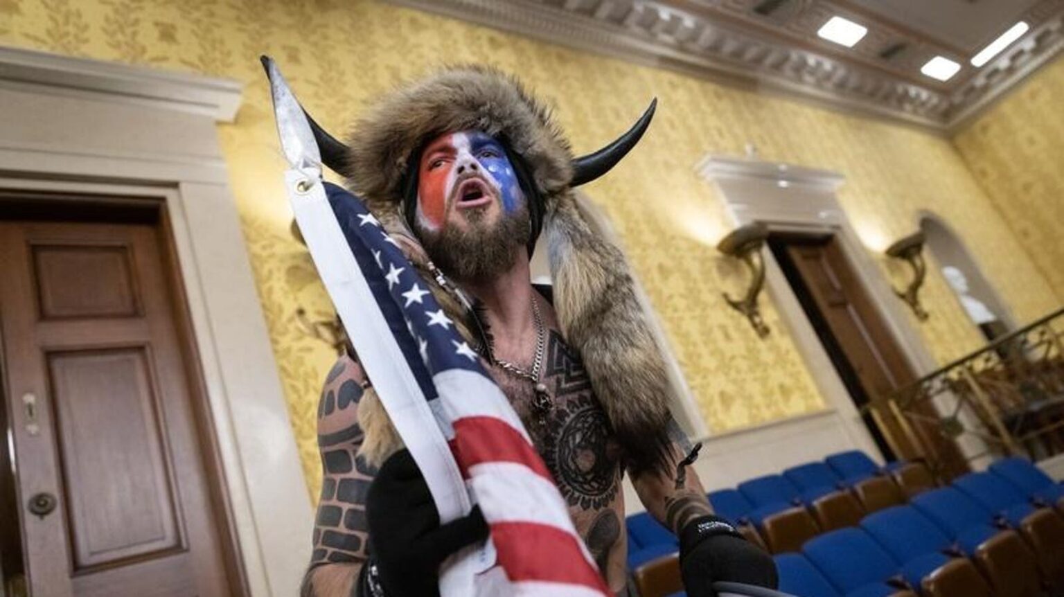 Judge Rules Jan. 6 Rioter ‘QAnon Shaman’ Can Have Helmet And Spear Back