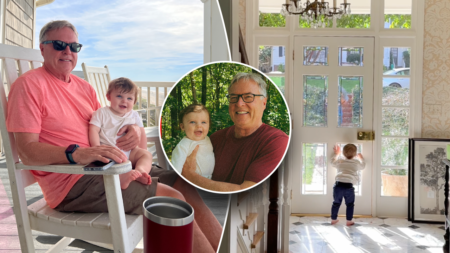Toddler grabs attention on TikTok for ‘infectious’ excitement over grandpa’s arrival