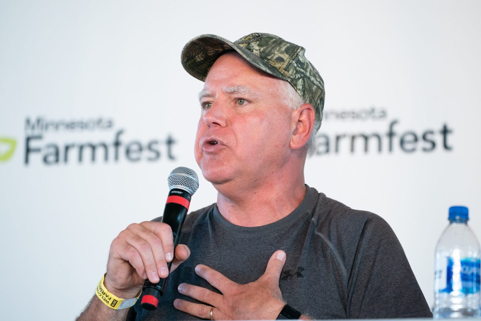 Viral Harris-Walz camo hat raises $1 million, draws NRA scorn