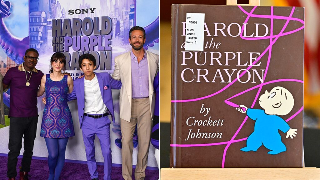 ‘Harold and the Purple Crayon’ movie cast brings classic 1955 children’s book to life