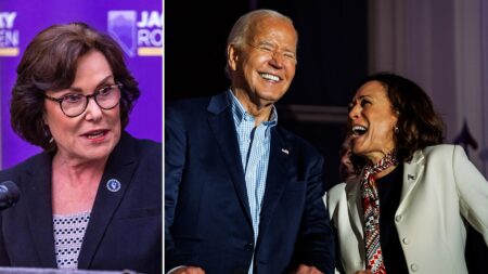‘Rubber-stamped’: Key Dem hit over Biden-Harris support on border, inflation