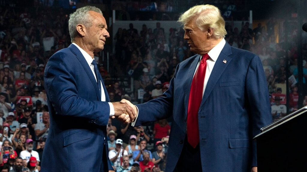 Kerry Kennedy hits the stump for Harris after RFK Jr joins Trump team and causes Camelot uproar