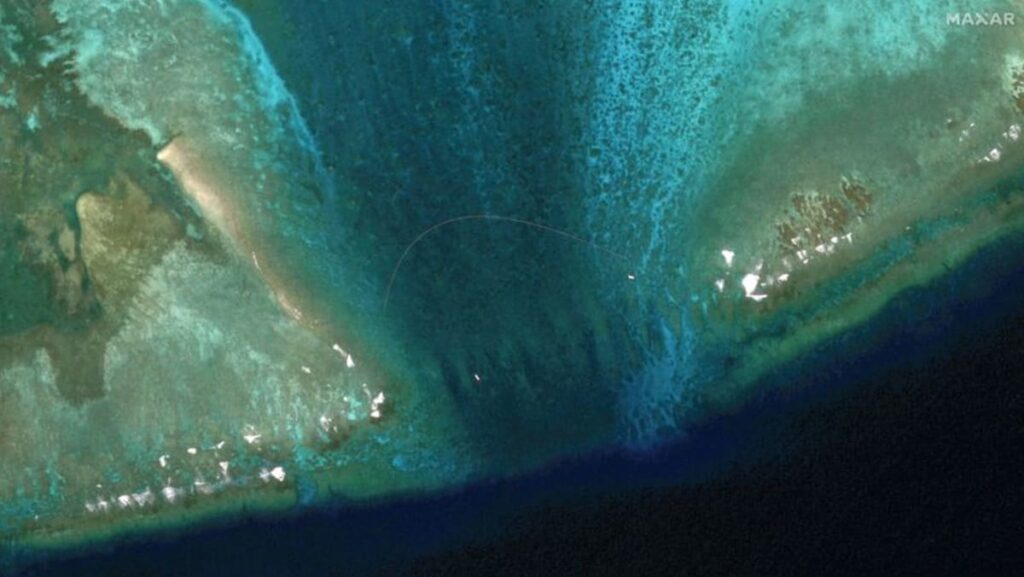 Philippines condemns China’s ‘illegal and reckless’ actions over disputed reef