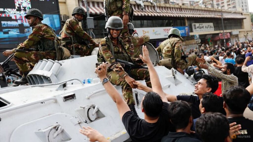 Bangladesh parliament dissolved after Hasina flees