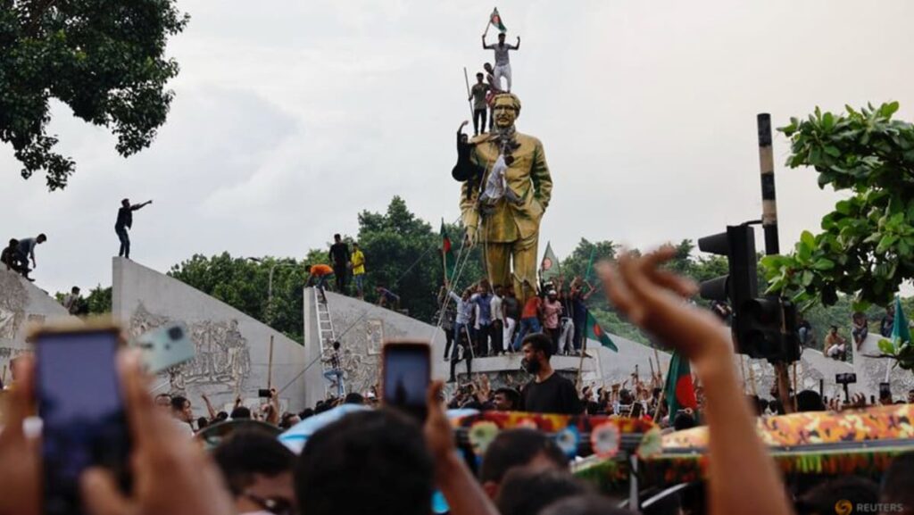 US urges calm in Bangladesh, salutes army role