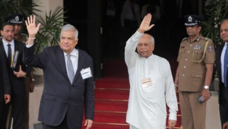 Sri Lanka presidential candidates submit election nominations