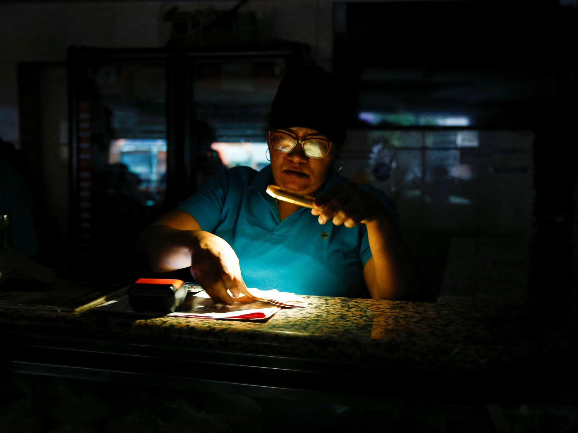 Venezuela Power Venezuelan government blames opposition ‘sabotage’ for mass blackout