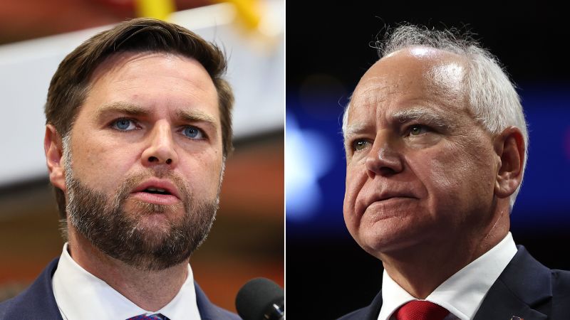 Video: Walz and Vance share humble beginnings, but their paths diverge wildly