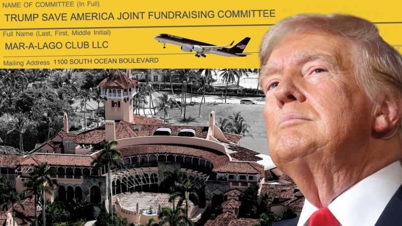 Trump’s businesses are raking in millions of dollars from Republican political campaigns – including his own