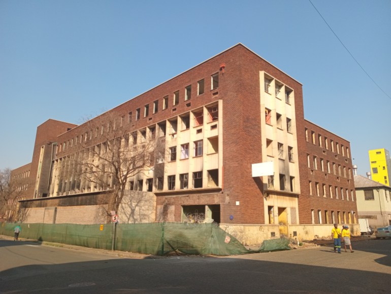 Usindiso building. Johannesburg