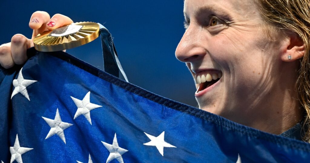 Katie Ledecky wins 13th medal, most ever for female Olympian in history