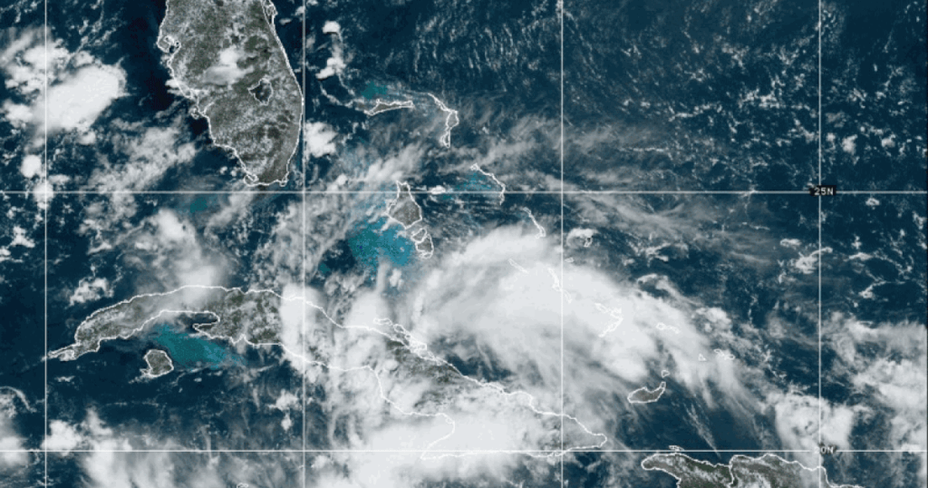 Tropical Depression 4 gets organized and is expected to strengthen