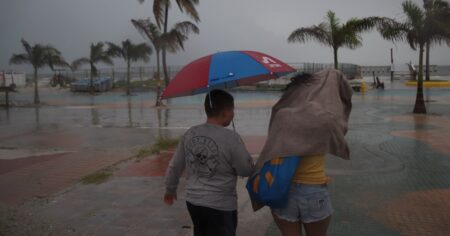 Depression strengthens into Tropical Storm Debby and aims at Florida’s Gulf Coast
